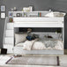 Wooden Bunk Bed With Ladder - Camelot