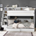 Wooden Bunk Bed With Ladder - Camelot