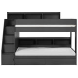 Wooden Bunk Bed With Ladder - Camelot