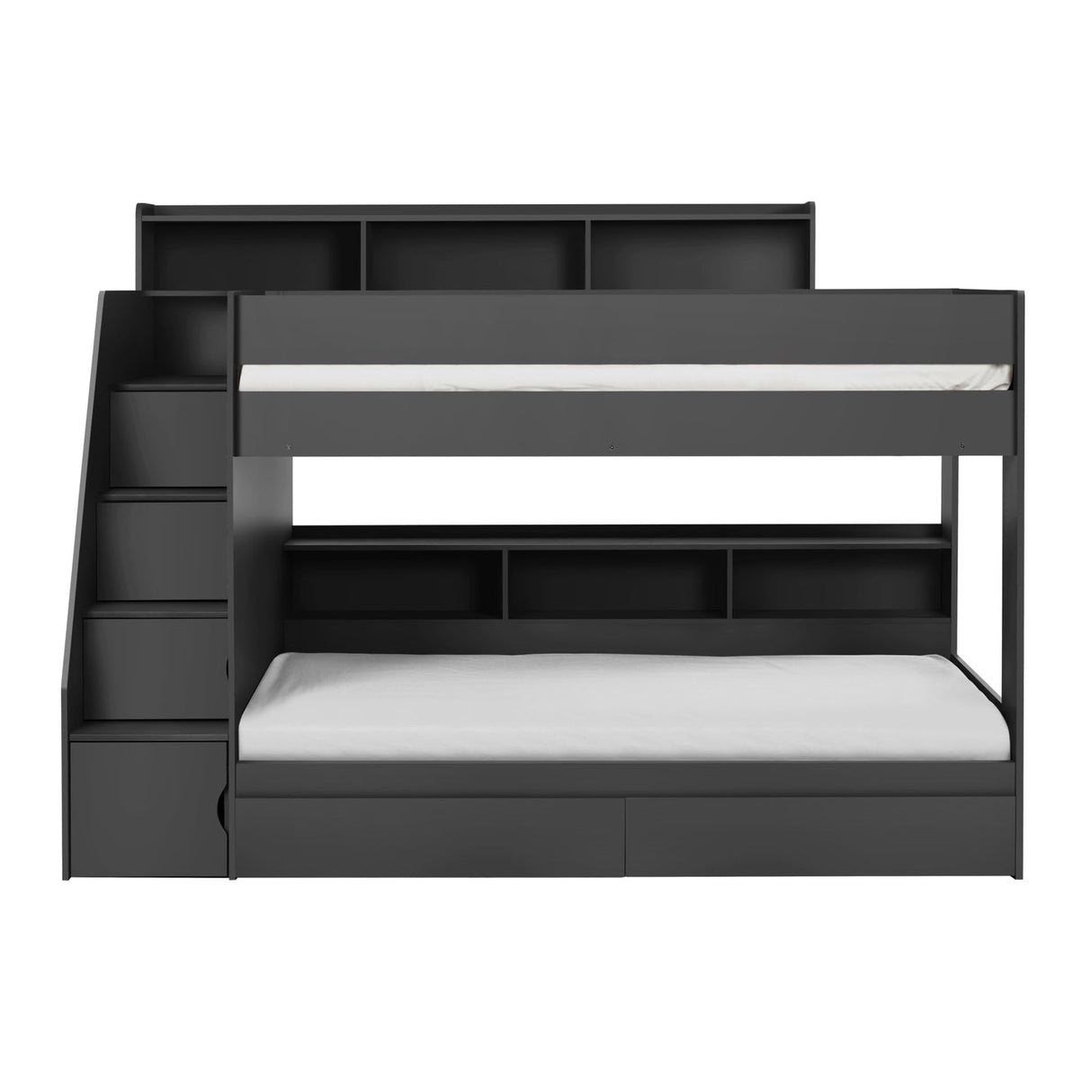 Wooden Bunk Bed With Ladder - Camelot