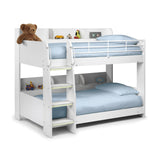 Wooden Bunk Bed With Ladder - Domino