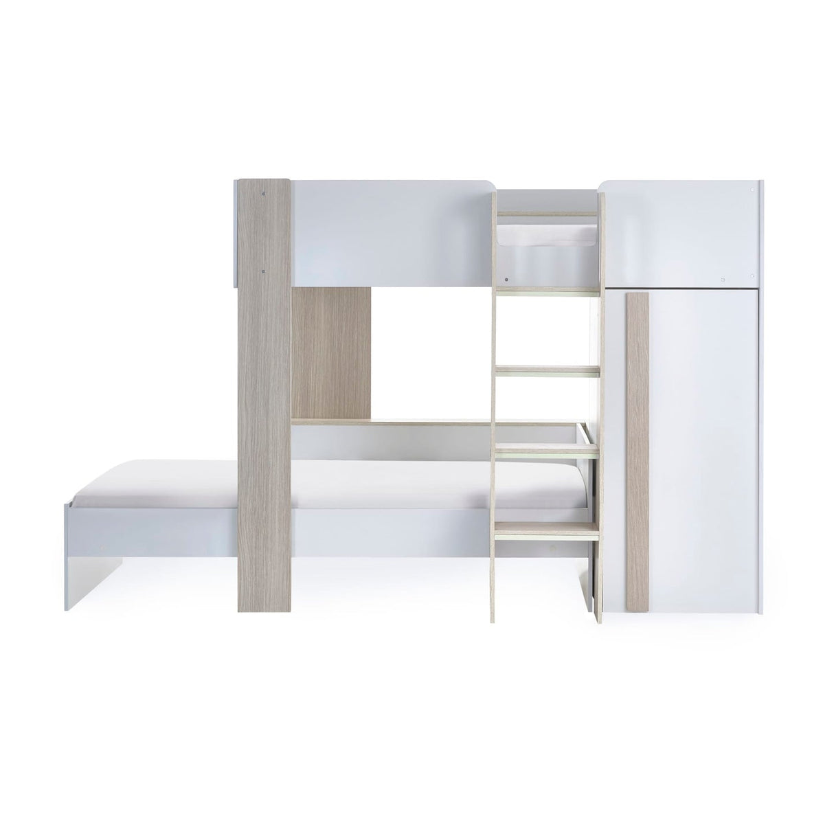 Wooden Bunk Bed With Ladder - Horizon