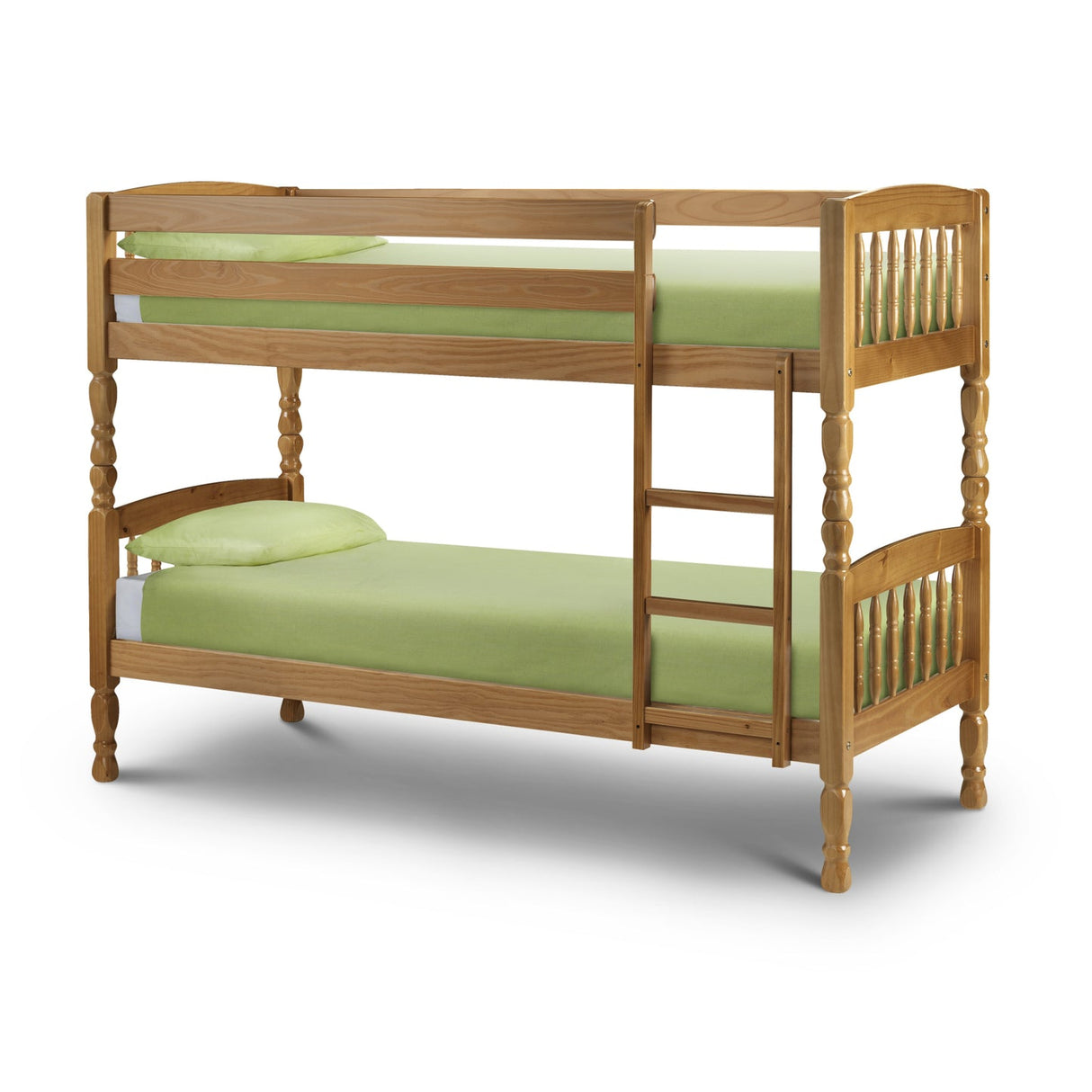 Wooden Bunk Bed With Ladder - Lincoln