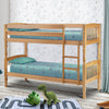 Wooden Bunk Bed With Ladder - Lincoln