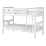 Wooden Bunk Bed With Ladder - Neptune