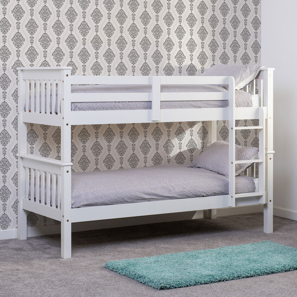 Wooden Bunk Bed With Ladder - Neptune