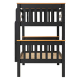 Wooden Bunk Bed With Ladder - Neptune