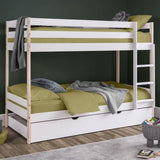 Wooden Bunk Bed With Ladder - Nova