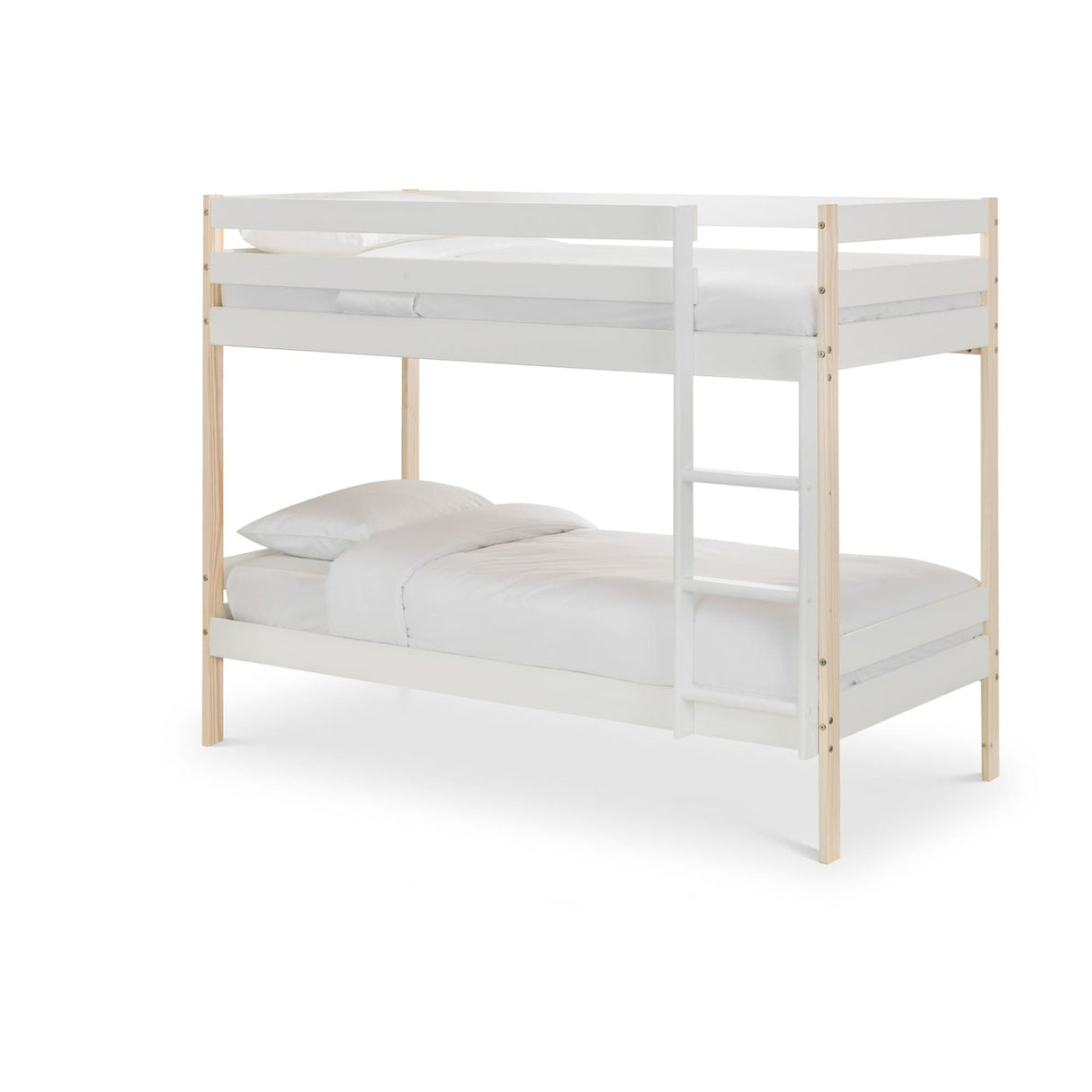 Wooden Bunk Bed With Ladder - Nova