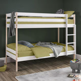 Wooden Bunk Bed With Ladder - Nova