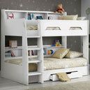 Wooden Bunk Bed With Ladder - Orion