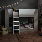 Wooden Bunk Bed With Ladder - Parsec