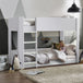 Wooden Bunk Bed With Ladder - Solomon