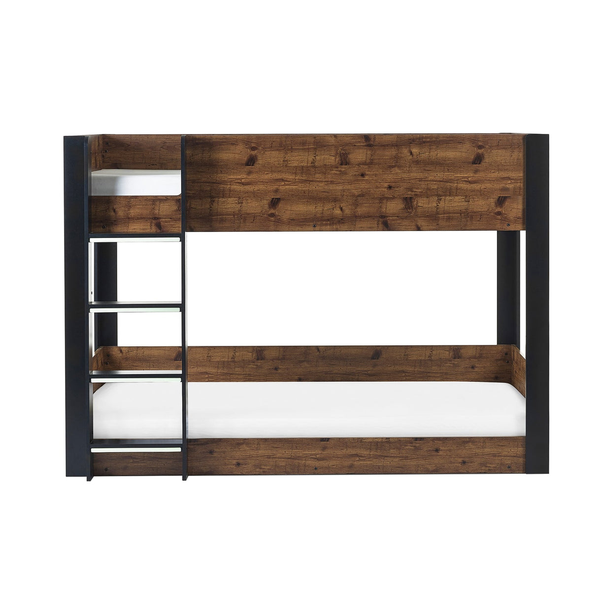 Wooden Bunk Bed With Ladder - Solomon