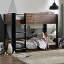 Wooden Bunk Bed With Ladder - Solomon