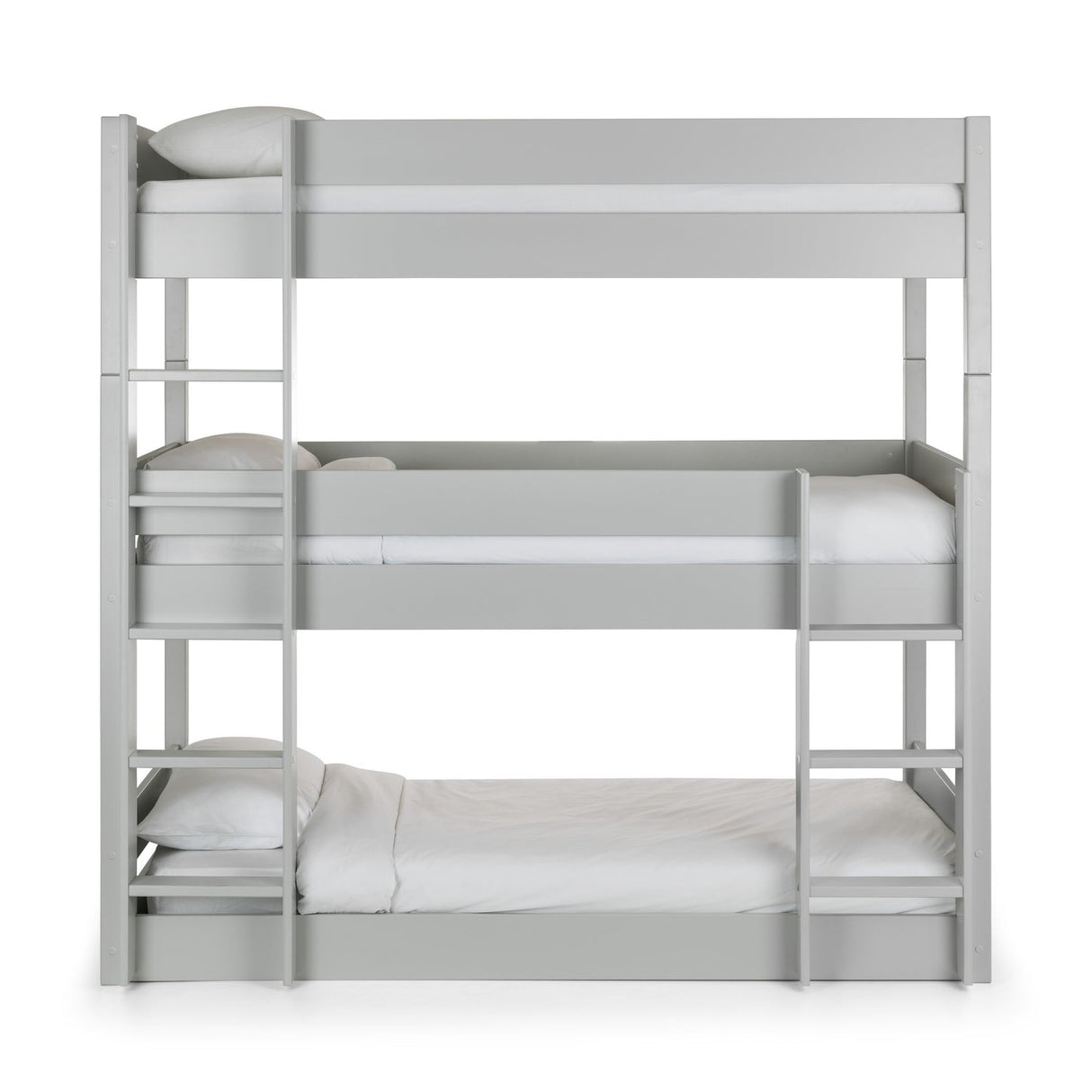Wooden Bunk Bed With Ladder - Trio