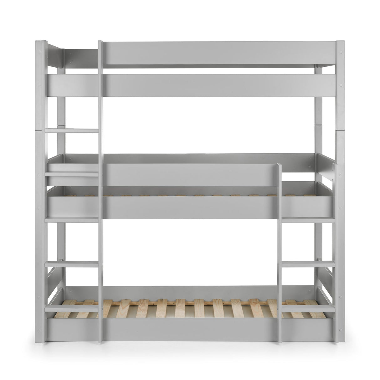 Wooden Bunk Bed With Ladder - Trio