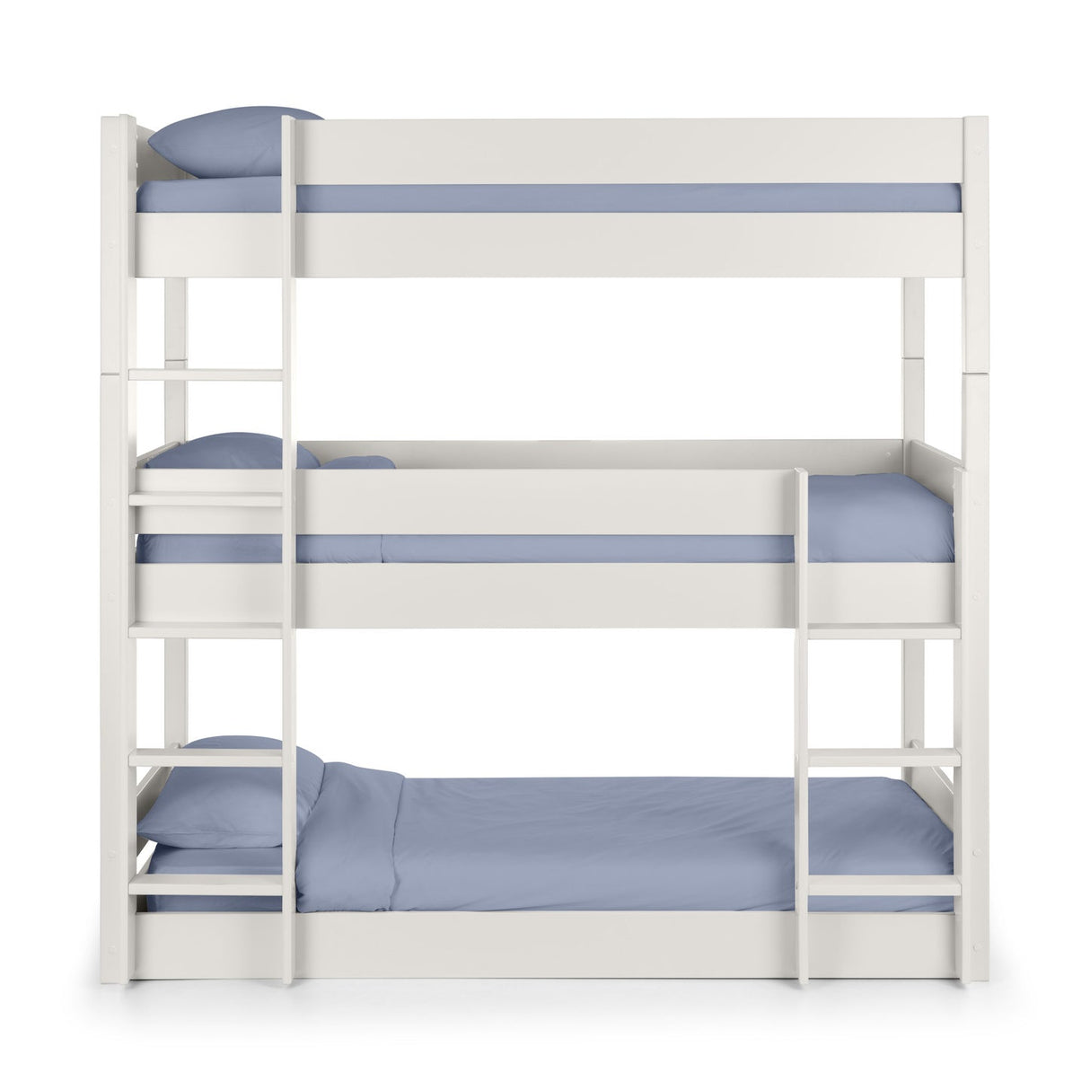 Wooden Bunk Bed With Ladder - Trio