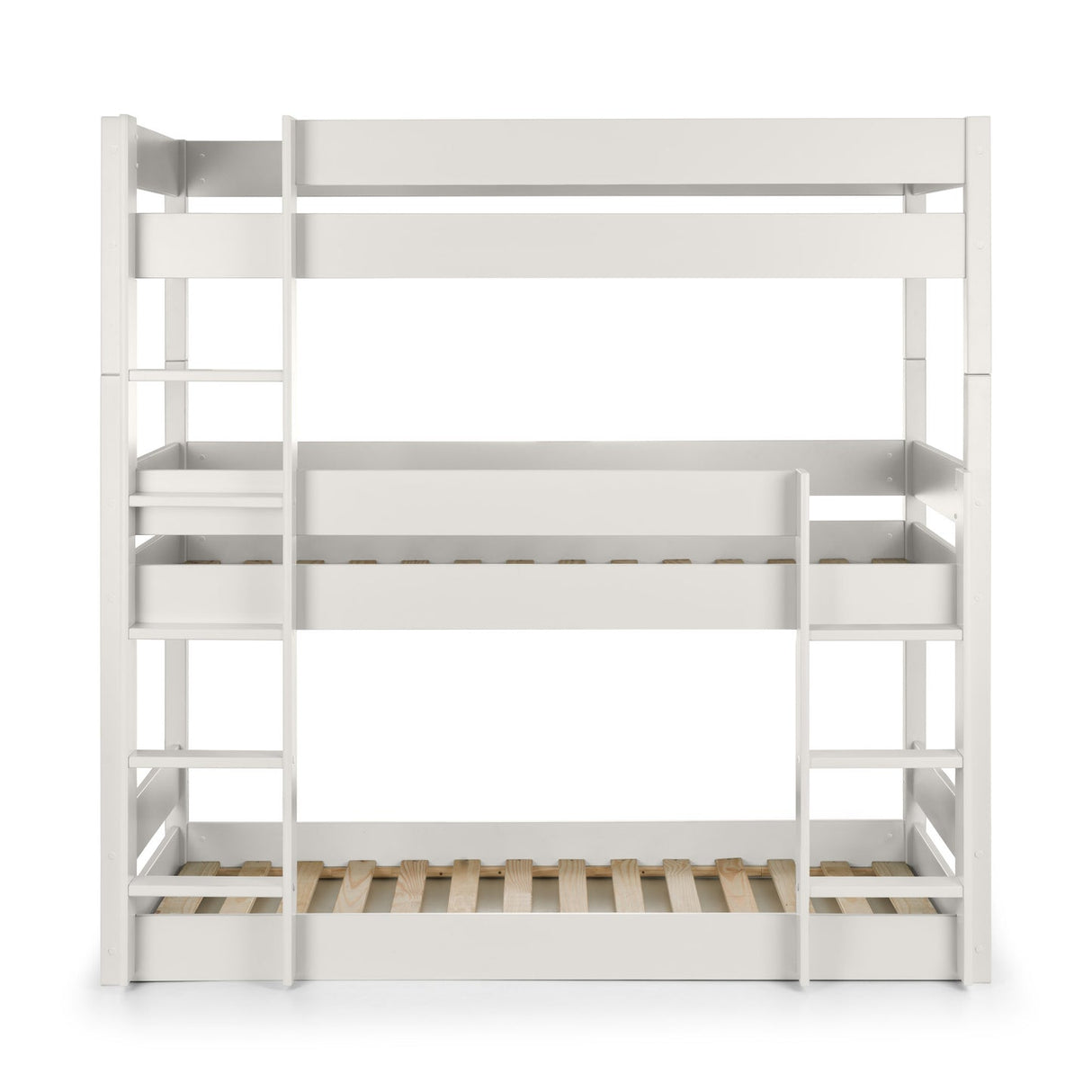 Wooden Bunk Bed With Ladder - Trio