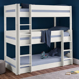 Wooden Bunk Bed With Ladder - Trio