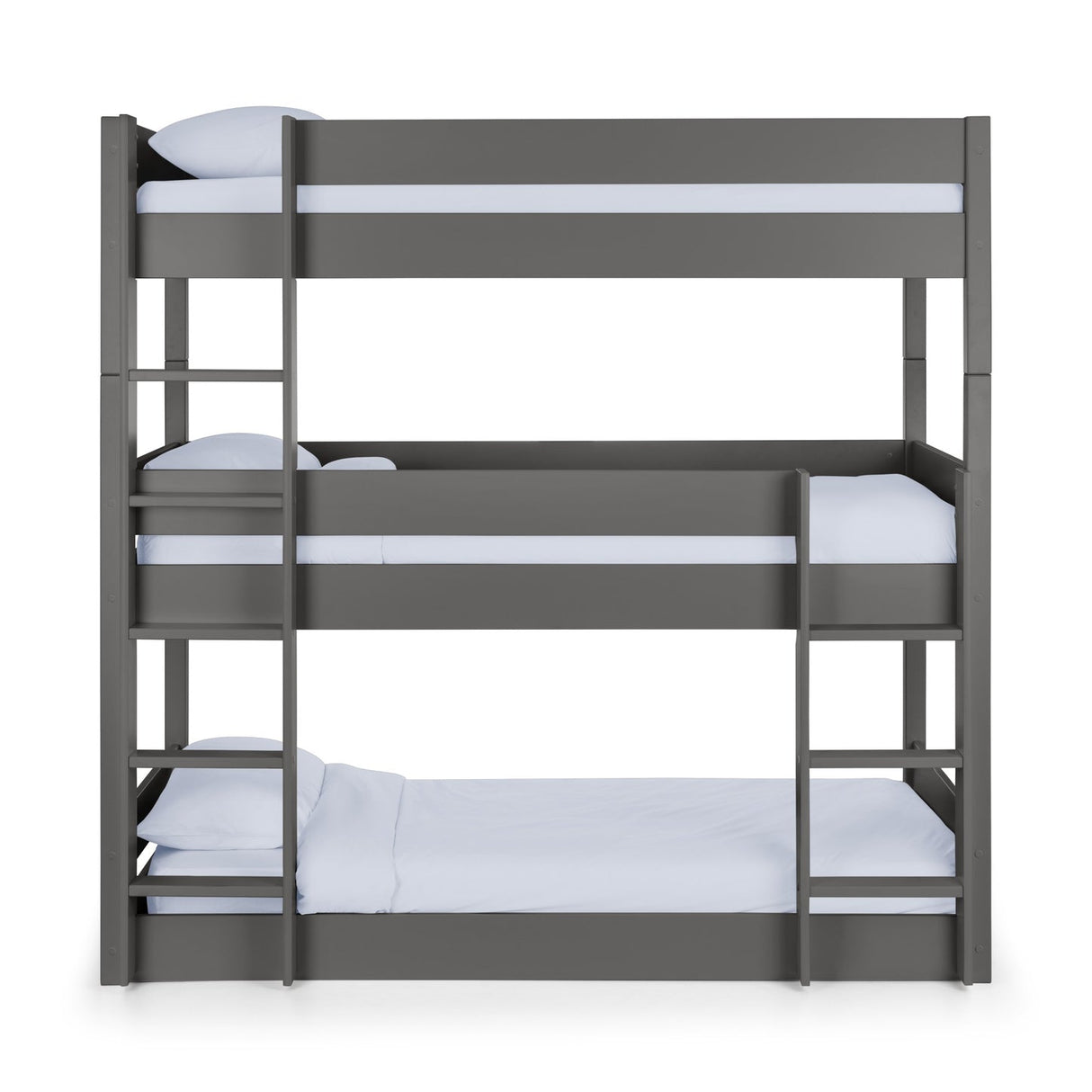 Wooden Bunk Bed With Ladder - Trio