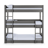 Wooden Bunk Bed With Ladder - Trio