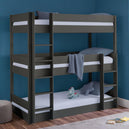 Wooden Bunk Bed With Ladder - Trio