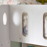 Wooden Bunk Bed With Ladder - Vision