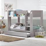 Wooden Bunk Bed With Underbed And Ladder - Mars
