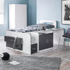 Wooden Cabin Bed With Storage And Desk - Cookie
