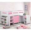 Wooden Cabin Bed With Storage And Desk - Kimbo