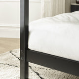 Wooden Canopy Double Bed - Roxanne