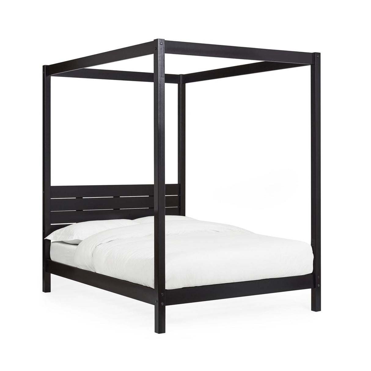 Wooden Canopy King Size Bed - Roxanne