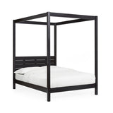 Wooden Canopy King Size Bed - Roxanne