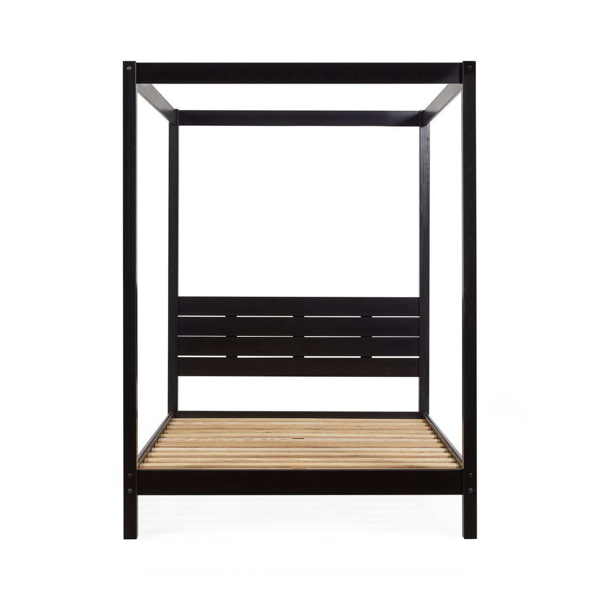 Wooden Canopy King Size Bed - Roxanne