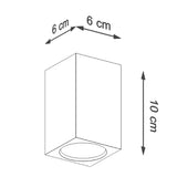 Wooden Ceiling Light With Keke Lamp - Peach Puff