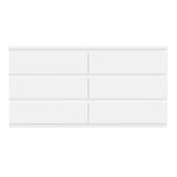 Wooden Chest 6 Drawers Wide - Edmore