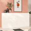 Wooden Chest 6 Drawers Wide - Edmore