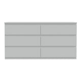 Wooden Chest 6 Drawers Wide - Edmore