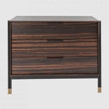 Wooden Chest Of 3 Drawers 100cm Wide - Bali