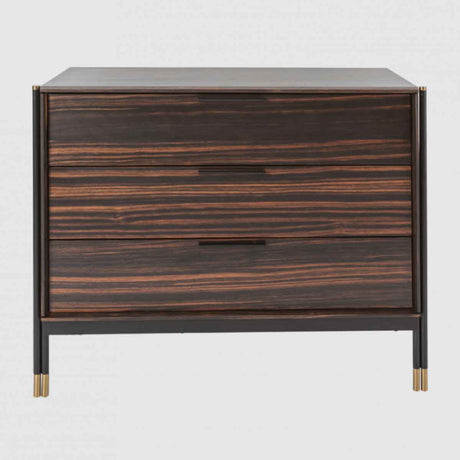 Wooden Chest Of 3 Drawers 100cm Wide - Bali