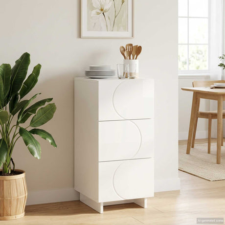 Wooden Chest Of 3 Drawers 33.5cm Wide - Vantage Home