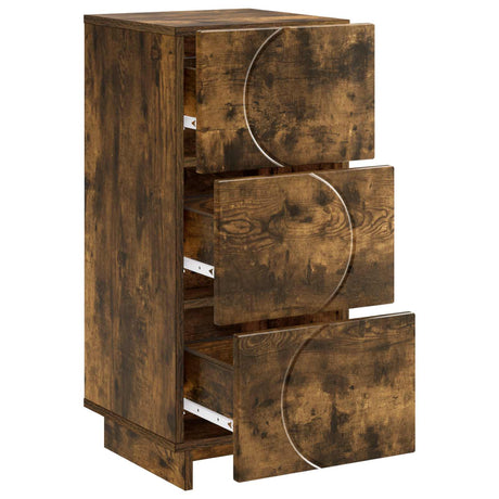 Wooden Chest Of 3 Drawers 33.5cm Wide - Vantage Home