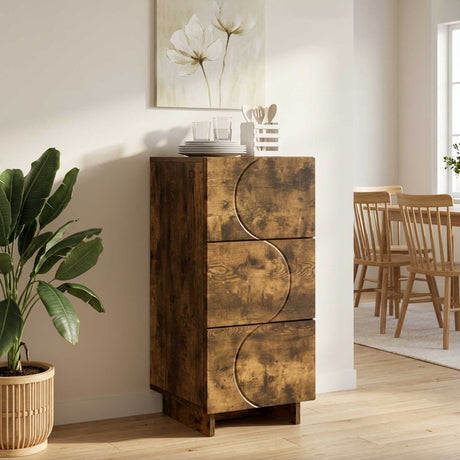 Wooden Chest Of 3 Drawers 33.5cm Wide - Vantage Home