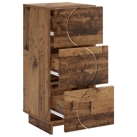 Wooden Chest Of 3 Drawers 33.5cm Wide - Vantage Home