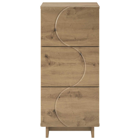 Wooden Chest Of 3 Drawers 33.5cm Wide - Vantage Home