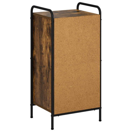 Wooden Chest Of 3 Drawers 40cm Wide With Steel Frame - Vantage Home