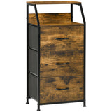 Wooden Chest Of 3 Drawers 44.5cm Wide - Velmora