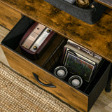 Wooden Chest Of 3 Drawers 44.5cm Wide - Velmora