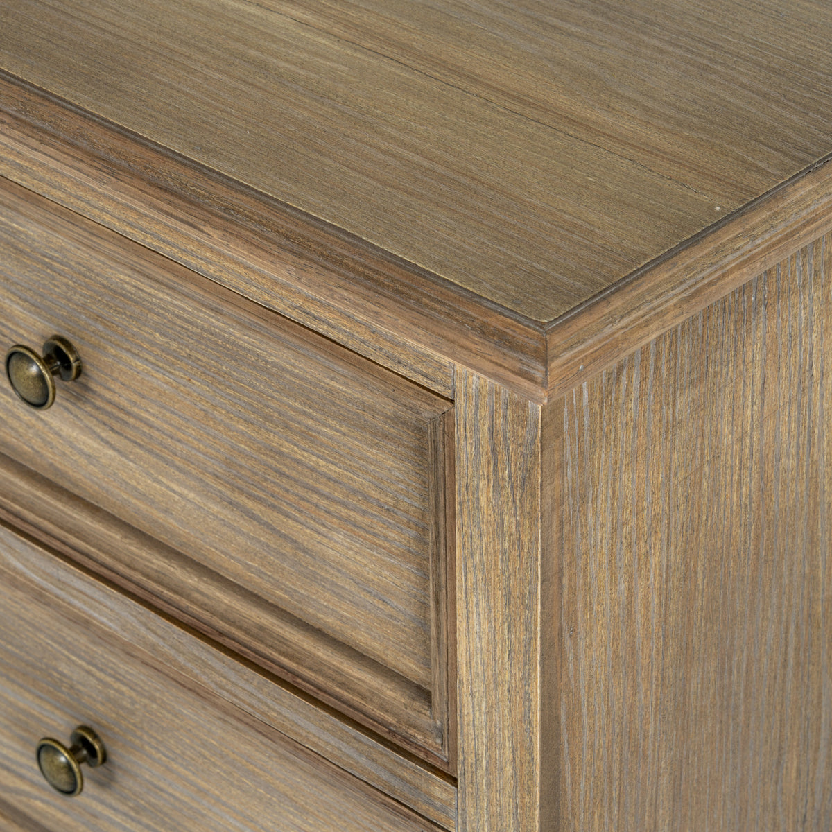 Wooden Chest Of 3 Drawers 50cm Wide - Delphine